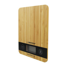 Esperanza EKS005 elektroninės virtuvės svarstyklės, bambukinis, stačiakampis Esperanza EKS005 elektroninės virtuvės svarstyklės, bambukinis, stačiakampis