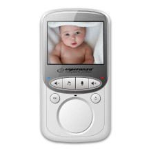 Esperanza EHM003 LCD Baby Monitor 2.4" White