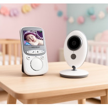 Esperanza EHM003 LCD Baby Monitor 2.4" White