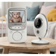 Esperanza EHM003 LCD Baby Monitor 2.4" White Esperanza EHM003 LCD Baby Monitor 2.4" White