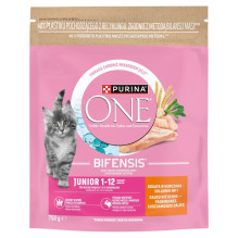 PURINA One Bifensis Junior sausas kačių ėdalas su vištiena, 750 g