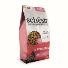 SCHESIR Animal Mono Protein Formula Sterilized pork ham - dry cat food - 10 kg SCHESIR Animal Mono Protein Formula Sterilized pork ham - dry cat food - 10 kg