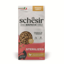SCHESIR Animal Mono Protein Formula sterilizuotų kačių sausas ėdalas su vištiena, 10 kg SCHESIR Animal Mono Protein Formula sterilizuotų kačių sausas ėdalas su vištiena, 10 kg