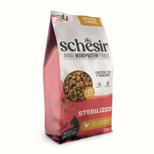 SCHESIR Animal Mono Protein Formula sterilizuotų kačių sausas ėdalas su vištiena, 10 kg SCHESIR Animal Mono Protein Formula sterilizuotų kačių sausas ėdalas su vištiena, 10 kg