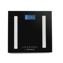 Esperanza EBS016K personal scale Electronic personal scale Square Black