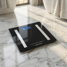 Esperanza EBS016K personal scale Electronic personal scale Square Black
