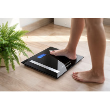 Esperanza EBS016K personal scale Electronic personal scale Square Black