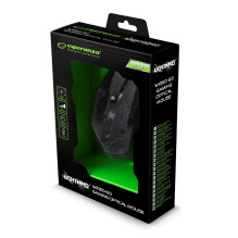 Esperanza EGM211R pelė, dešinės rankos, USB A tipo, optinė, 2400 DPI Esperanza EGM211R pelė, dešinės rankos, USB A tipo, optinė, 2400 DPI
