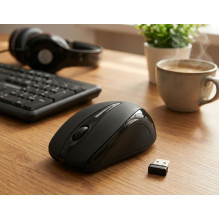Esperanza EM101K mouse Ambidextrous RF Wireless Optical 1000 DPI Esperanza EM101K mouse Ambidextrous RF Wireless Optical 1000 DPI