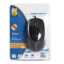 Esperanza EM102K pelė USB A tipo optinė 800 DPI Esperanza EM102K pelė USB A tipo optinė 800 DPI