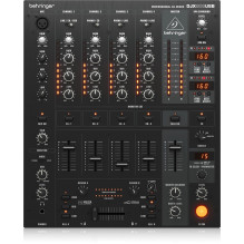 „Behringer DJX900USB“ – profesionalus 5 kanalų DJ maišytuvas su INFINIUM „bekontaktiu“ VCA kryžminiu faderiu, pažangiais