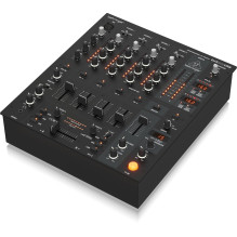 „Behringer DJX900USB“ – profesionalus 5 kanalų DJ maišytuvas su INFINIUM „bekontaktiu“ VCA kryžminiu faderiu, pažangiais