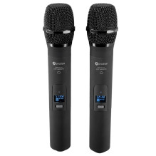 „Prodipe M850 DSP Duo UHF F5“ – UHF sistema su 2 nešiojamais mikrofonais „Prodipe M850 DSP Duo UHF F5“ – UHF sistema su 2 nešiojamais mikrofonais