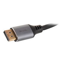„iBox ITVDP013 DisplayPort“ kabelis 4K 60Hz auksinis kištukas 3 m „iBox ITVDP013 DisplayPort“ kabelis 4K 60Hz auksinis kištukas 3 m