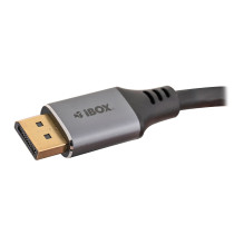 iBox ITVDP013 DisplayPort cable 4K 60Hz gold plug 3 m iBox ITVDP013 DisplayPort cable 4K 60Hz gold plug 3 m
