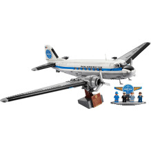 LEGO ICONS 11378 Douglas DC-3 PAN AM lėktuvas