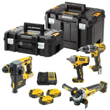 DEWALT DCK428P3T 18 V kombinuotas elektrinių įrankių rinkinys