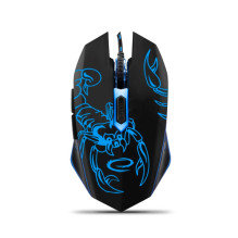 Esperanza EGM203B Scorpio pelė USB A tipo optinė 2400 DPI dešinės rankos pelė