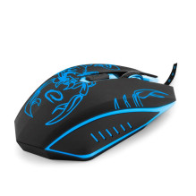 Esperanza EGM203B Scorpio pelė USB A tipo optinė 2400 DPI dešinės rankos pelė