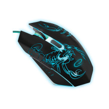 Esperanza EGM203B Scorpio pelė USB A tipo optinė 2400 DPI dešinės rankos pelė