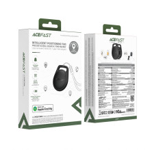 Acefast S2 Bluetooth Locator Compatible with Apple Find My - Black