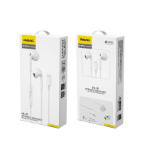 „Dudao X14PROL-W1 Lightning“ į ausis įdedamos ausinės – baltos „Dudao X14PROL-W1 Lightning“ į ausis įdedamos ausinės – baltos