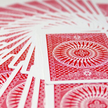 Bicycle Tally-Ho Circle Playing Cards (Red)