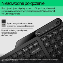 Klaviatūra - HP 475 Belaidė Tyli Klaviatūra, Juoda Klaviatūra - HP 475 Belaidė Tyli Klaviatūra, Juoda
