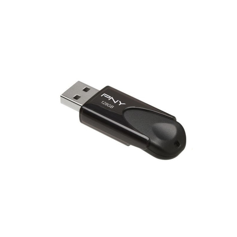 USB Atmintinė - PNY Attaché 4 2.0 128GB USB 2.0 25MB / s Juoda