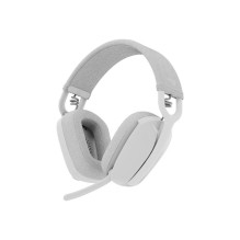Audio Equipment - Logitech Headset Zone Vibe 100 Wireless, 40mm Speakers, Noise-Canceling Mic, Off White Audio Equipment - Logitech Headset Zone Vibe 100 Wireless, 40mm Speakers, Noise-Canceling Mic, Off White
