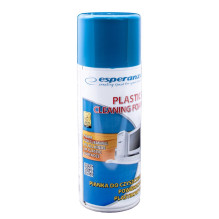 Esperanza ES104 įrangos valymo rinkinys sietams / plastikui Įrangos valymo putos 400 ml Esperanza ES104 įrangos valymo rinkinys sietams / plastikui Įrangos valymo putos 400 ml