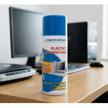 Esperanza ES104 įrangos valymo rinkinys sietams / plastikui Įrangos valymo putos 400 ml Esperanza ES104 įrangos valymo rinkinys sietams / plastikui Įrangos valymo putos 400 ml