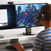 „Logitech C922 Pro Stream“ internetinė kamera „Logitech C922 Pro Stream“ internetinė kamera