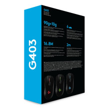 MOUSE USB OPTICAL G403 / 910-005633 LOGITECH MOUSE USB OPTICAL G403 / 910-005633 LOGITECH