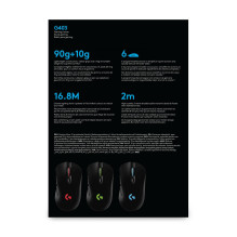 PELĖ USB OPTINĖ G403 / 910-005633 LOGITECH PELĖ USB OPTINĖ G403 / 910-005633 LOGITECH