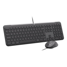 Klaviatūros ir pelės derinys MK620 / Grafito spalvos 920-013349 LOGITECH
