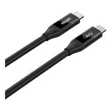 UNITEK USB4 USB cable USB4 Gen 2x2 USB C 40 Gbit / s 240 W Black UNITEK USB4 USB cable USB4 Gen 2x2 USB C 40 Gbit / s 240 W Black