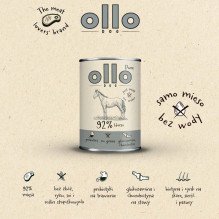 OLLO Pure Horse Mono - wet dog food - 850g