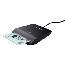 Trust Primo smart card reader Indoor USB USB Type-C Black