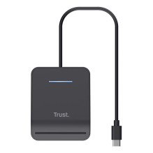 Trust Primo smart card reader Indoor USB USB Type-C Black