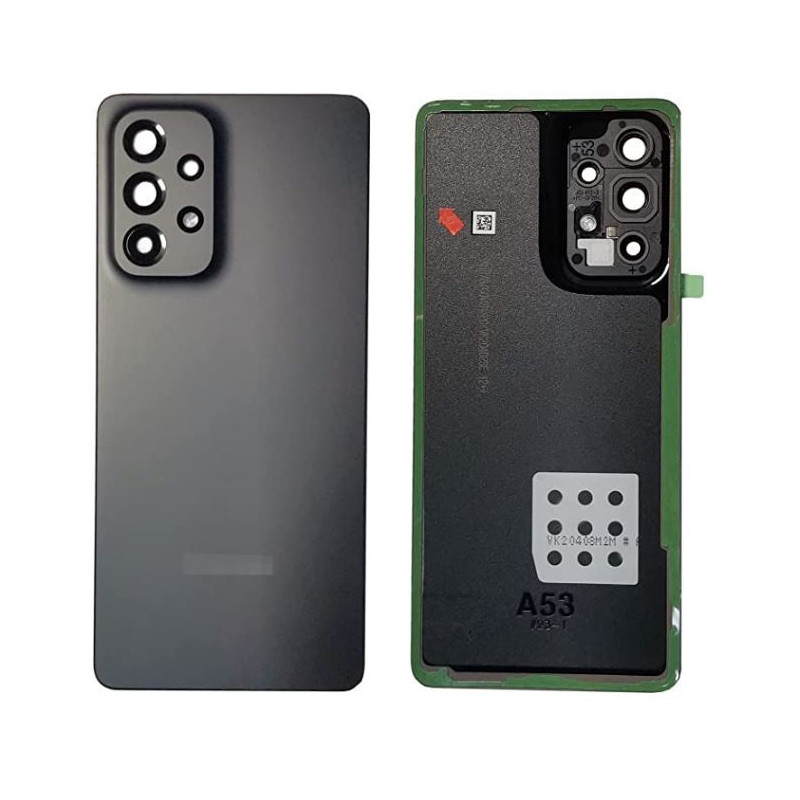 Galinis dangtelis Samsung A536 A53 5G Awesome Black originalus (service pack)