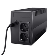 Trust Paxxon uninterruptible power supply (UPS) 0.8 kVA 480 W 2 AC outlet(s)
