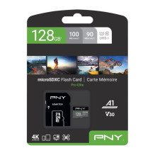 PNY PRO Elite 128 GB MicroSDXC UHS-I Class 10 PNY PRO Elite 128 GB MicroSDXC UHS-I Class 10