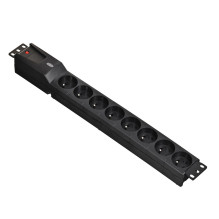 LESTAR 1966004970 power extension 1.5 m 230 AC outlet(s) Indoor Black