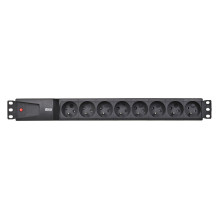 LESTAR 1966004970 power extension 1.5 m 230 AC outlet(s) Indoor Black