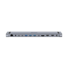 UNITEK 4K KVM prijungimo stotelė, USB-C, HDMI su stovu UNITEK 4K KVM prijungimo stotelė, USB-C, HDMI su stovu