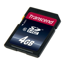 Transcend TS4GSDHC10 memory card Transcend TS4GSDHC10 memory card