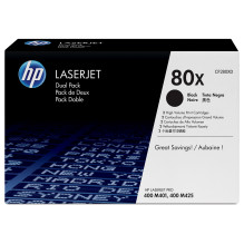 HP 80X 2-pack High Yield...
