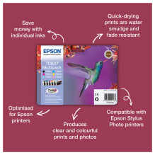 Epson Hummingbird T0807 ink cartridge Epson Hummingbird T0807 ink cartridge