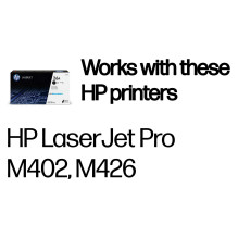HP 26A Black Original LaserJet toner cartridge